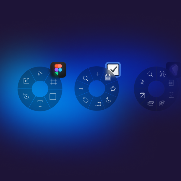 Pie Menu - One shortcut, no matter which app you use